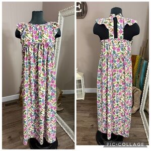 Bonnie Jean • Full Length Maxi Floral Sundress